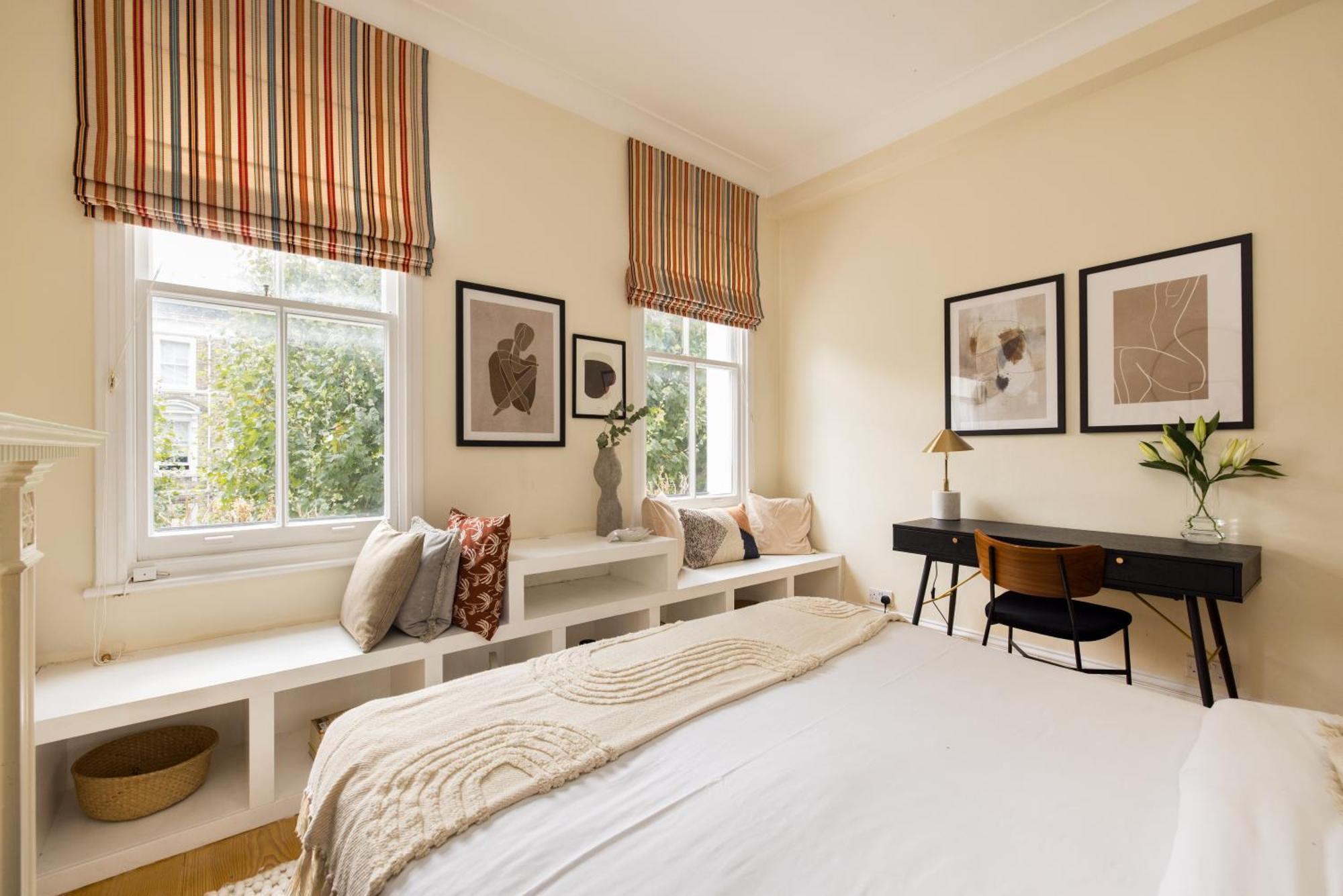 The Philbeach Gardens Place - Lovely 5Bdr Flat With Terrace London Exteriör bild