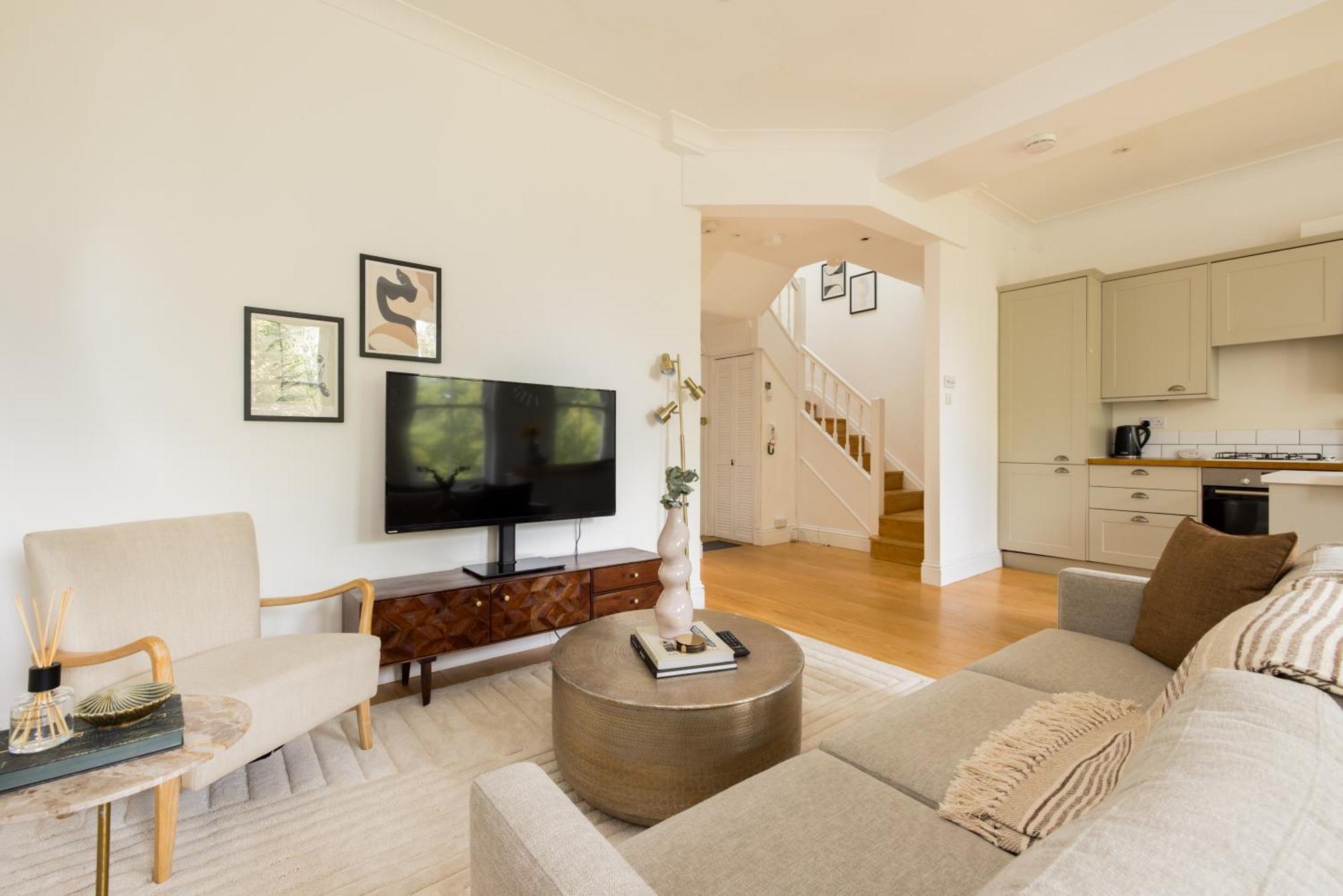 The Philbeach Gardens Place - Lovely 5Bdr Flat With Terrace London Exteriör bild